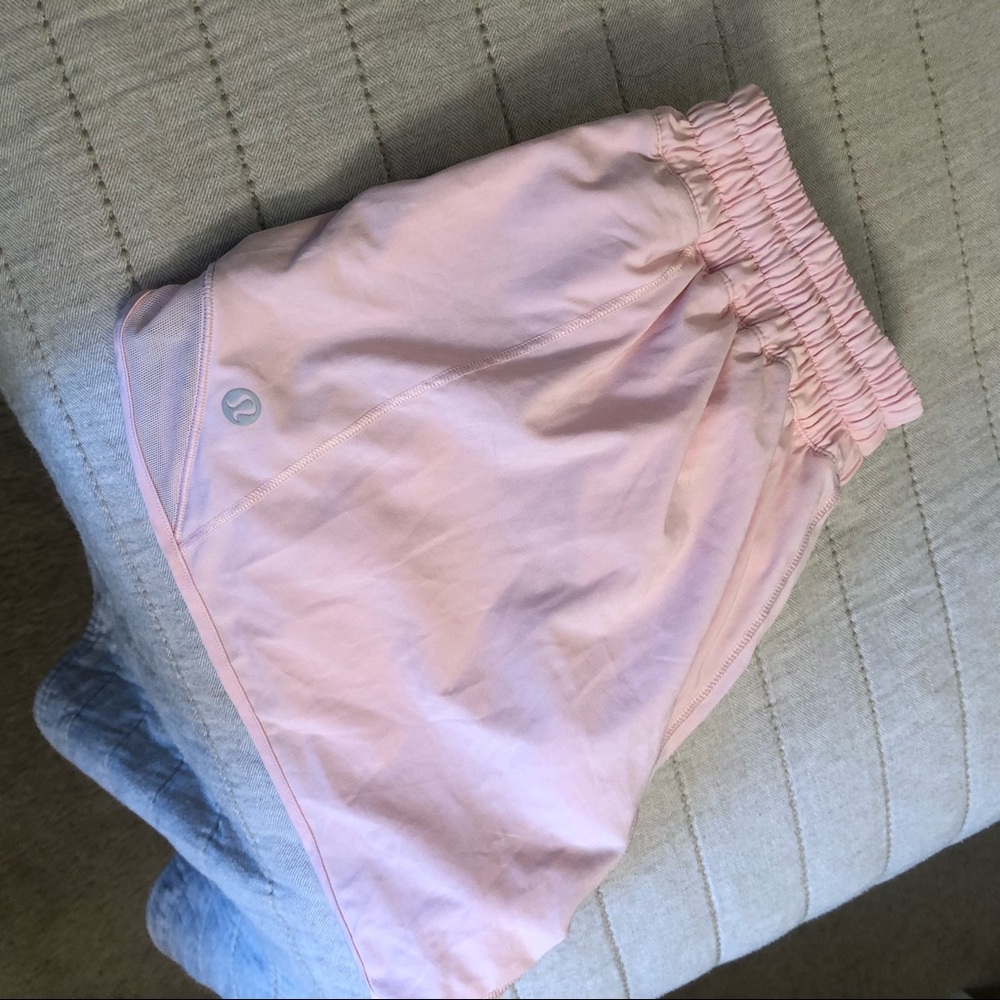 Light Pink Hotty Hot Shorts 4”